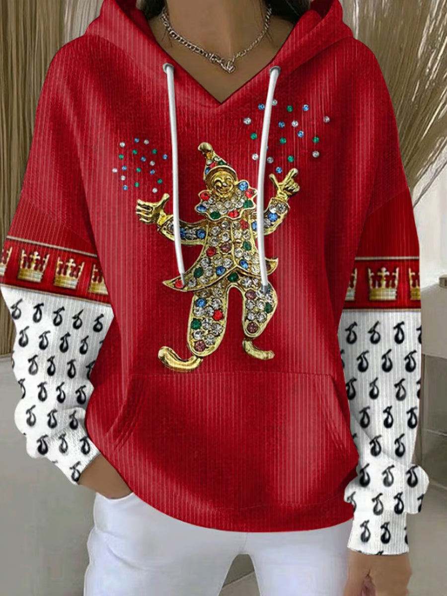 Frauen Kölner Karneval Übergroßer Hoodie