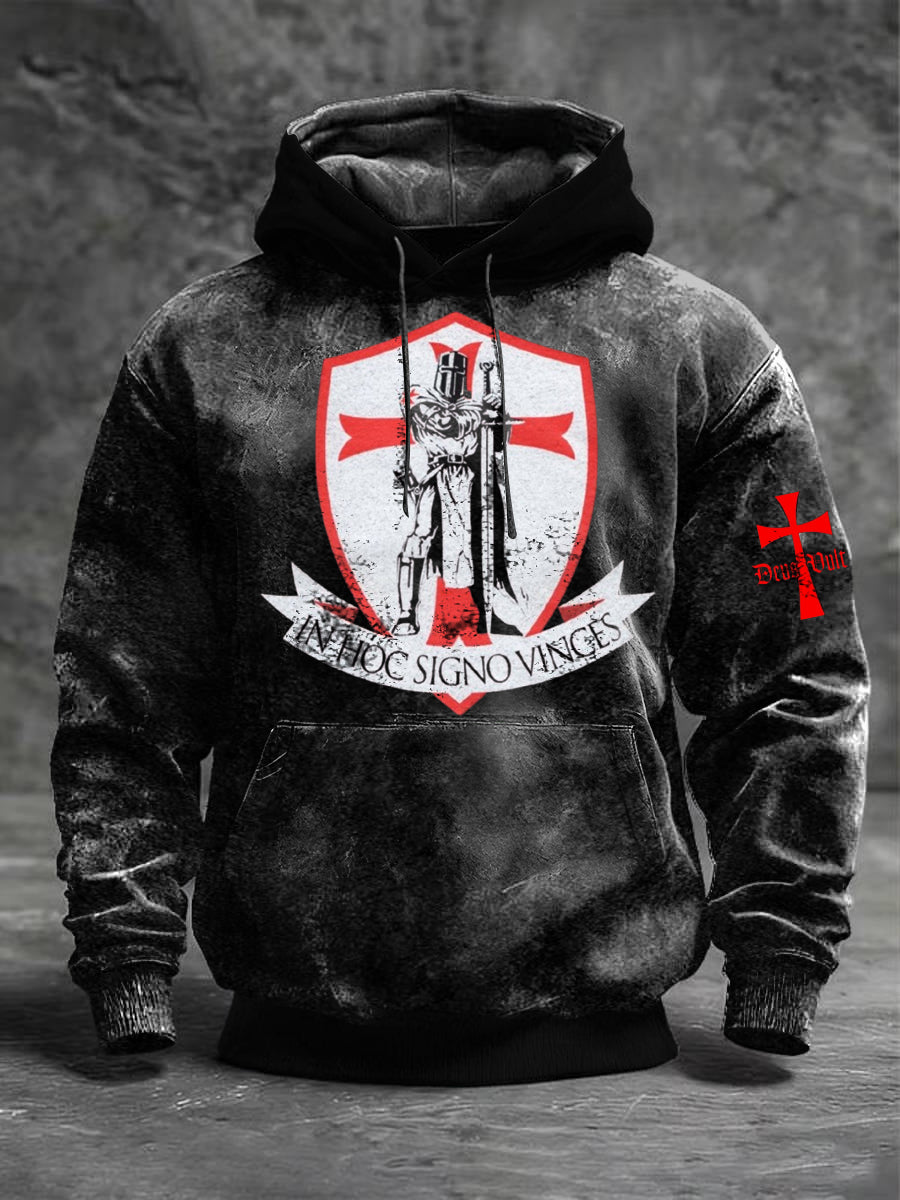 Männer Eisernes Kreuz Legion Soldat & Rotes Kreuz Emblem Hoodie