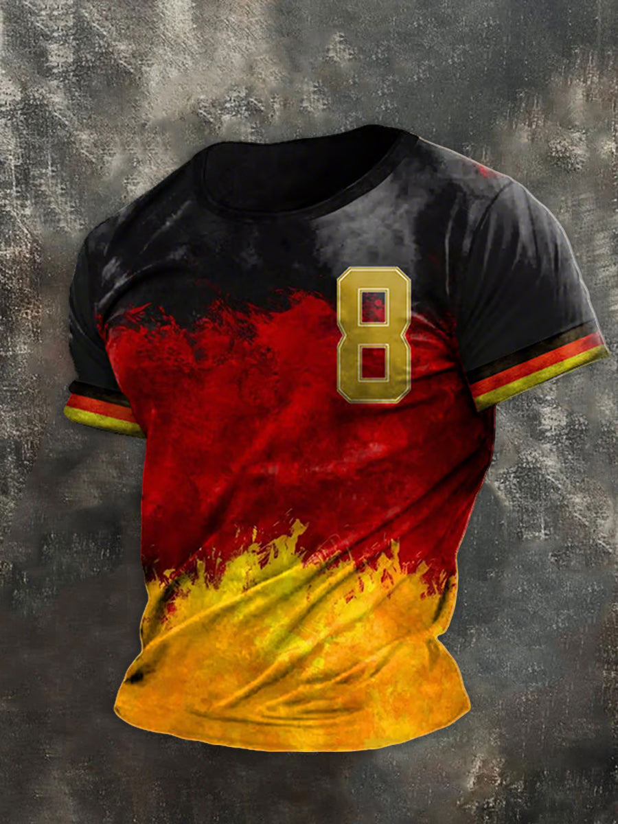 Bedrucktes T-Shirt der Männer der deutschen schaft 2026