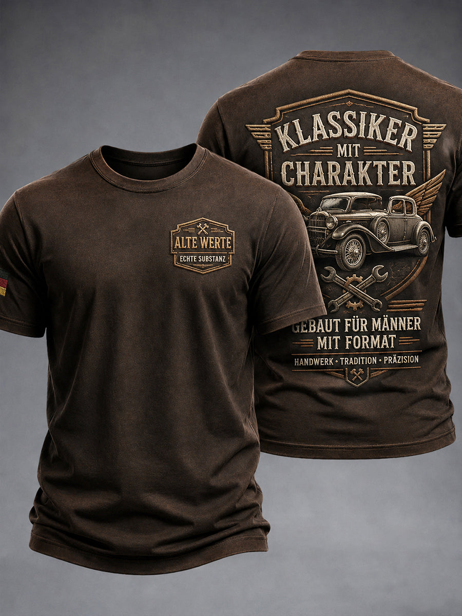 Herren-T-Shirt mit traditionellem deutschen Motiv