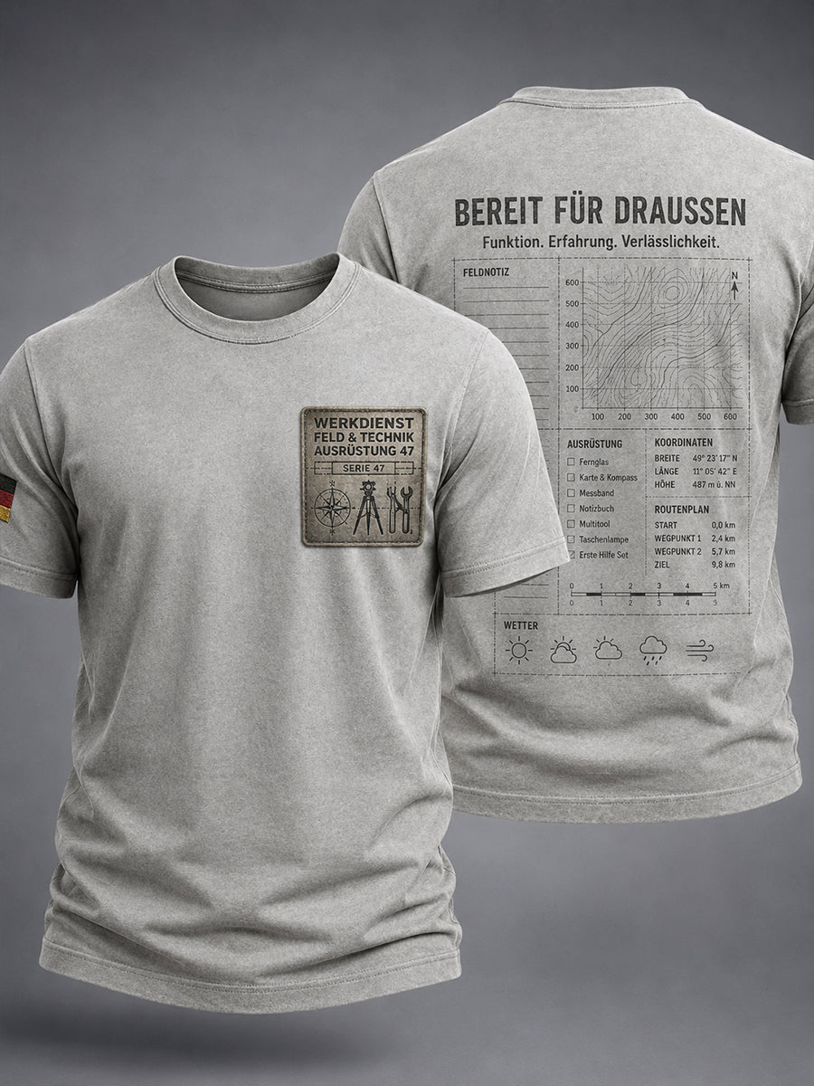Herren-T-Shirt mit traditionellem deutschen Motiv