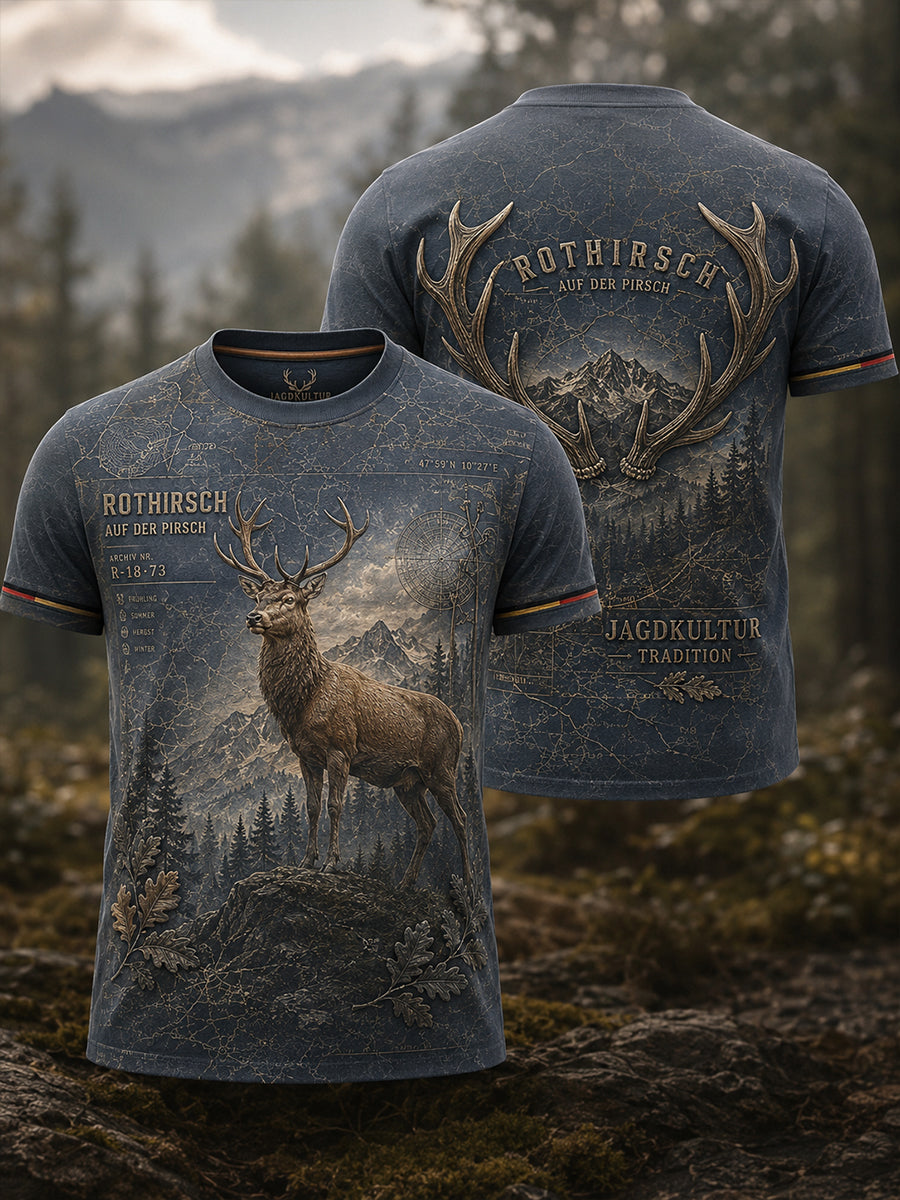 Men's German Hunting Season Short Sleeve T-Shirt