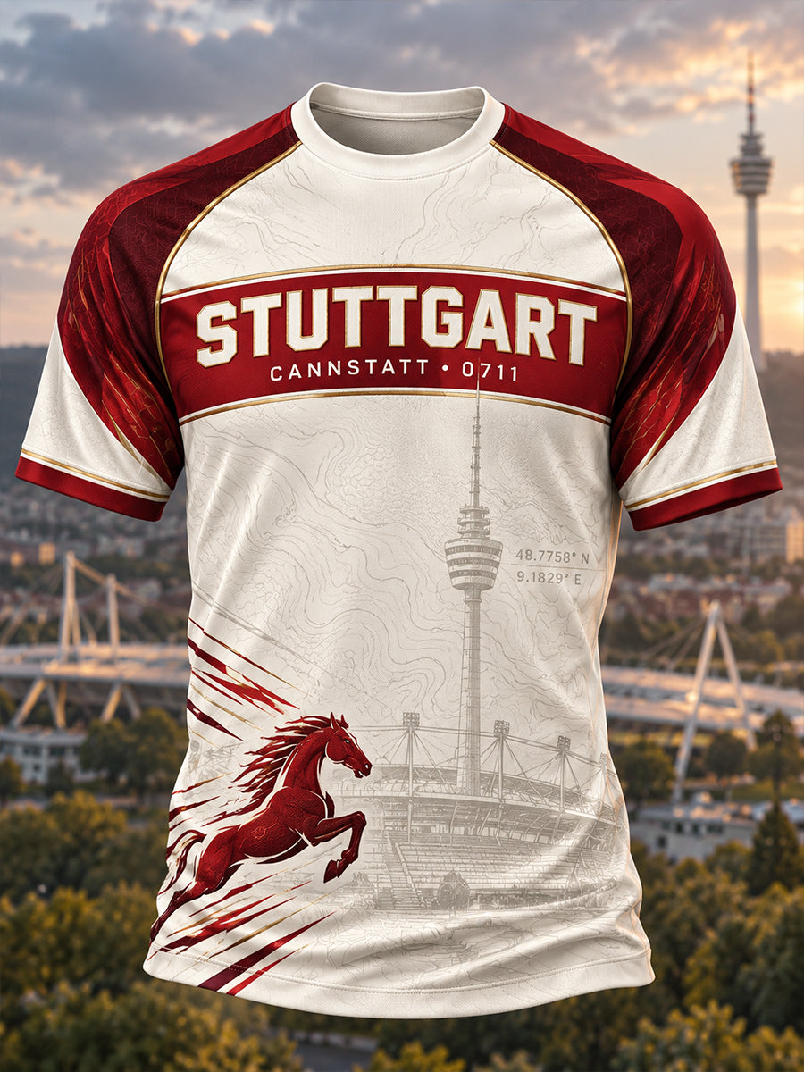 Men's Vfb Stuttgart Short Sleeve T-Shirt