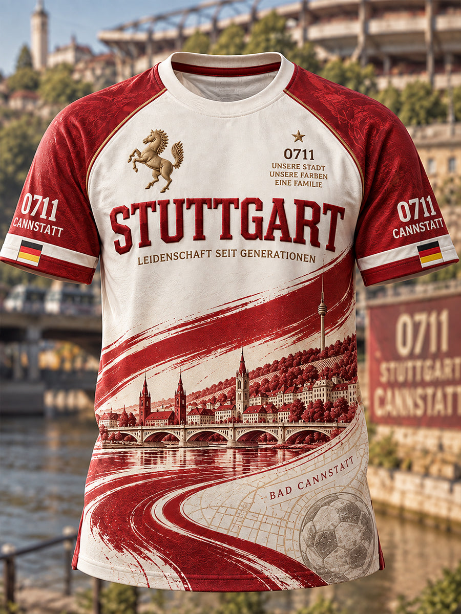 Men's VfB Stuttgart Short Sleeve T-Shirt