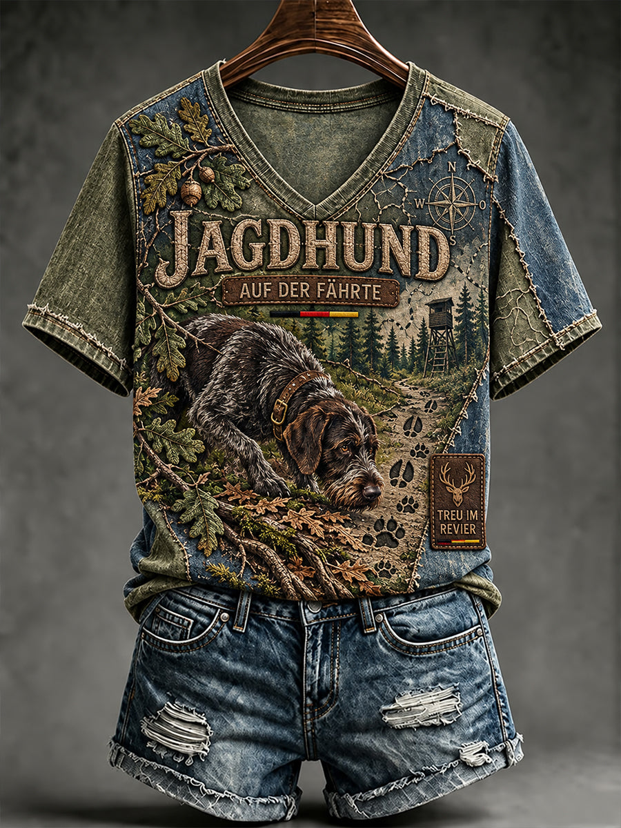 Women's German Hunting Season Short Sleeve T-Shirt