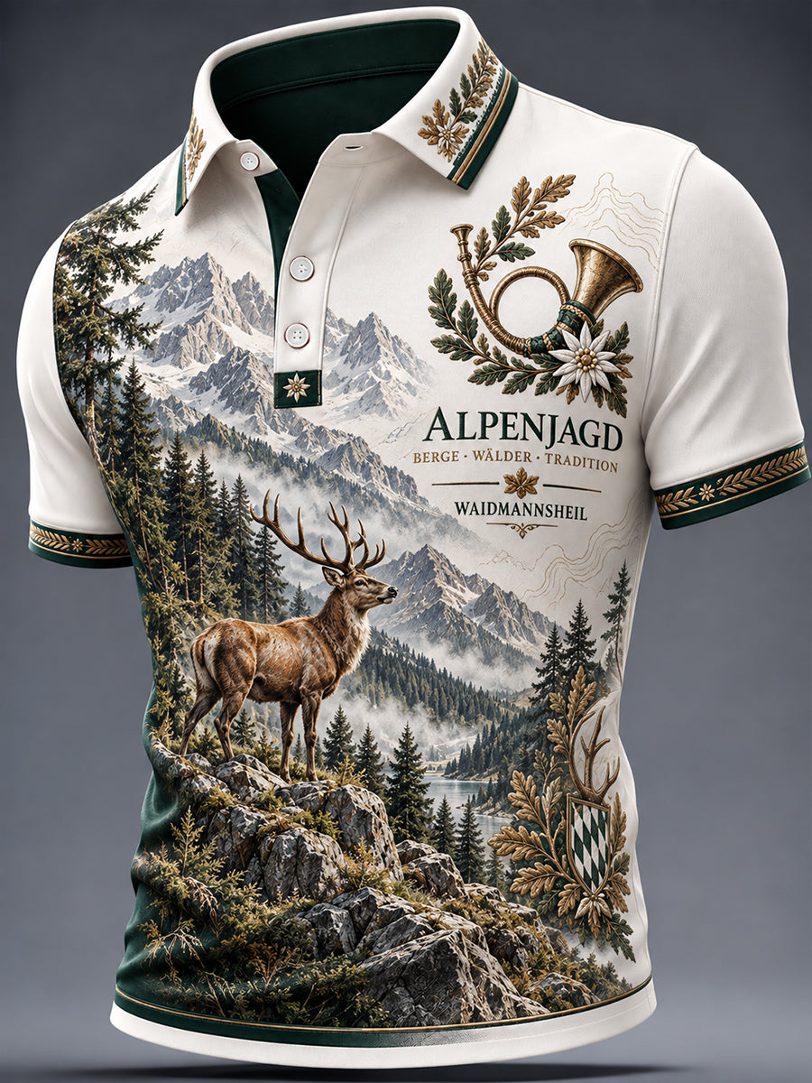 Men's German Hunting Season Short Sleeve Shirt