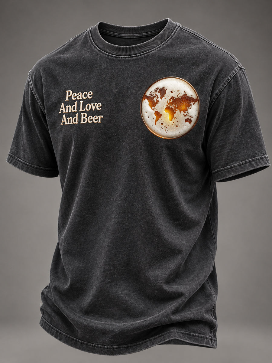 Men's Beer Culture Short Sleeves T-Shirt