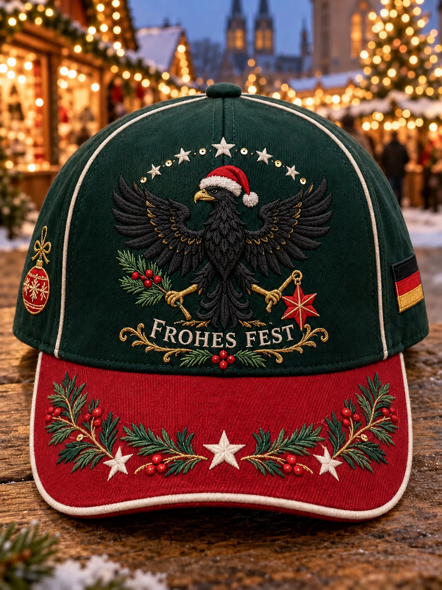 Unisex Resort Christmas Print Hat