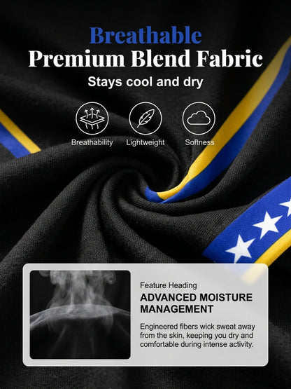 Damen-T-Shirt Bosnien ZMAJEVI mit Fußballmotiv und Aufdruck