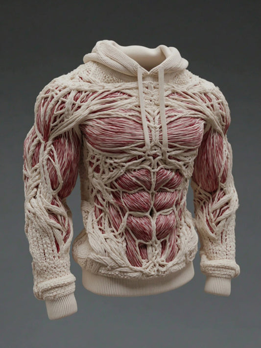 Men's Halloween Costume Faux Hoodie