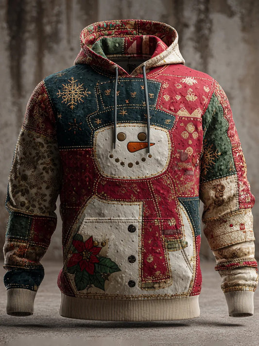 Men's Christmas Hoodie with Pockets