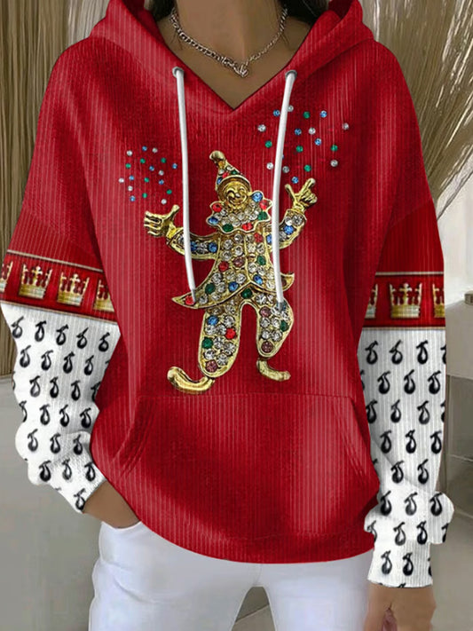 Frauen Kölner Karneval Übergroßer Hoodie