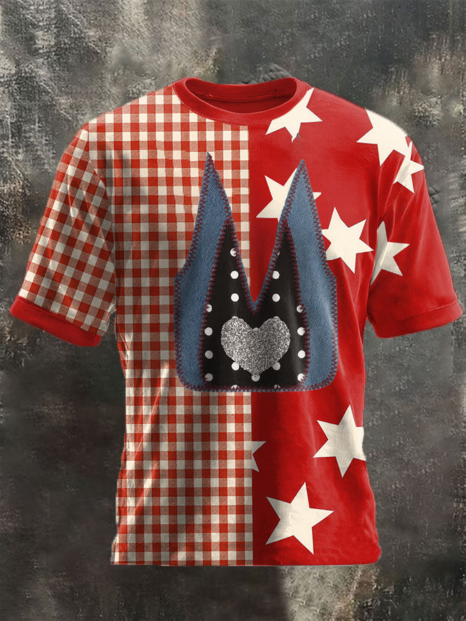 Unisex karneval Kunst bedrucktes T-Shirt