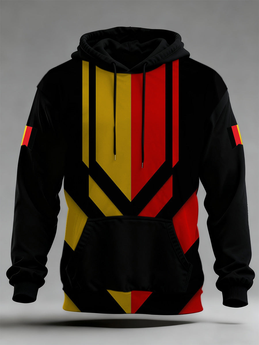 Herren-Sweatshirt mit deutschem Vintage-Kunstdruck