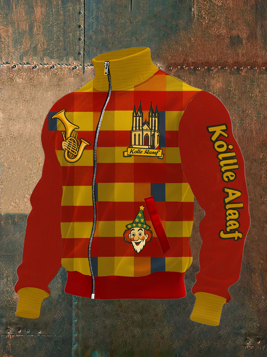Bedrucktes Sweatshirt Kölner Karneval für Herren
