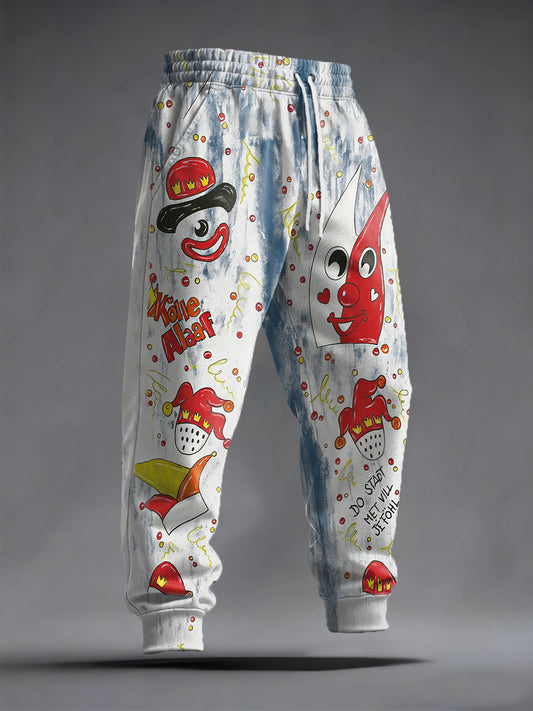 Freizeit hosen mit Kölner Karnevals druck für Herren