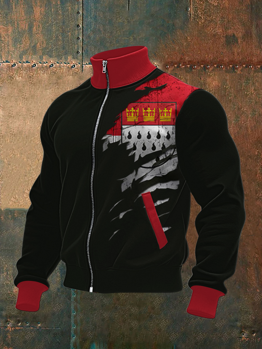 Bedrucktes Sweatshirt Kölner Karneval für Herren