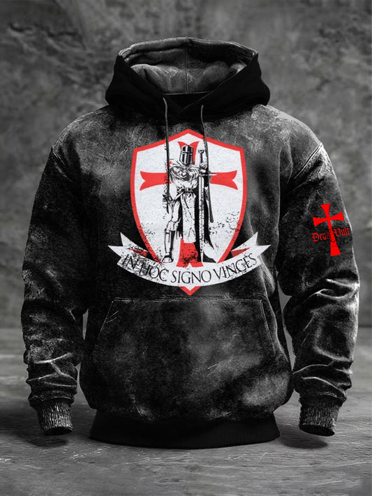 Männer Eisernes Kreuz Legion Soldat & Rotes Kreuz Emblem Hoodie