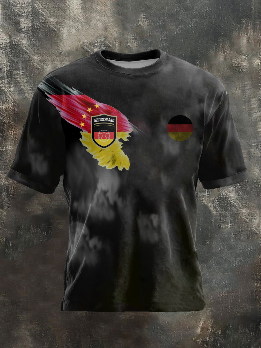 Bedrucktes T-Shirt der Männer der deutschen schaft 2026