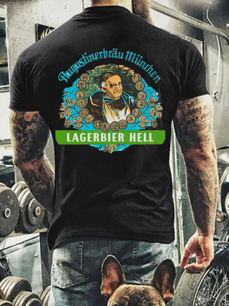 Kurzarm-T-Shirt für Herren Augustiner