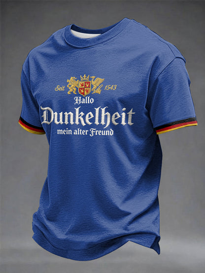 Männer Hallo Dunkelheit Mein alter Freund Print T-Shirt