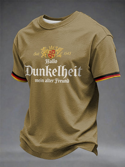 Männer Hallo Dunkelheit Mein alter Freund Print T-Shirt