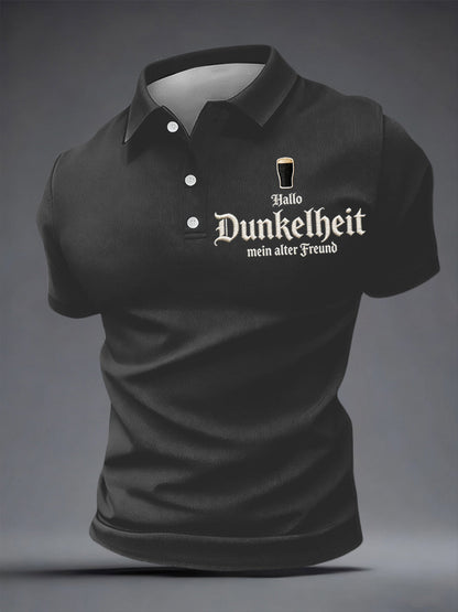 Herren Hallo Dunkelheit Mein alter Freund Print Shirt