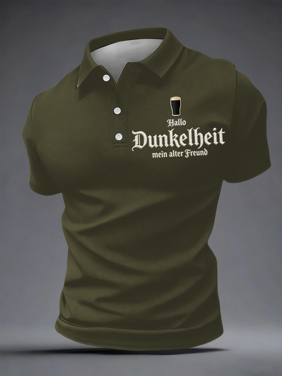 Herren Hallo Dunkelheit Mein alter Freund Print Shirt