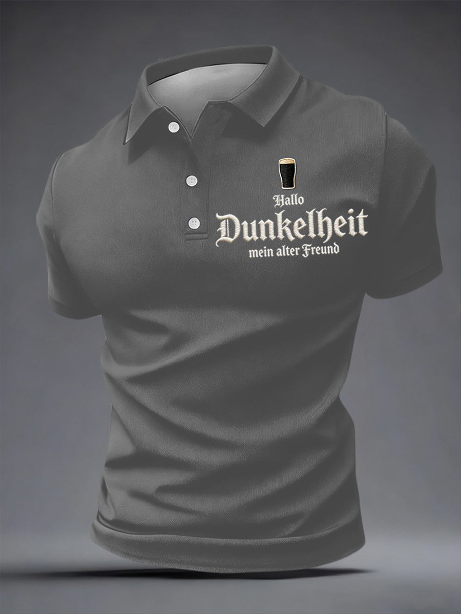 Herren Hallo Dunkelheit Mein alter Freund Print Shirt