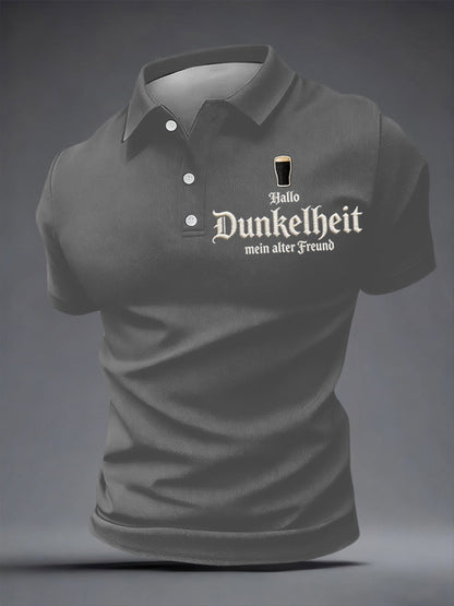 Herren Hallo Dunkelheit Mein alter Freund Print Shirt
