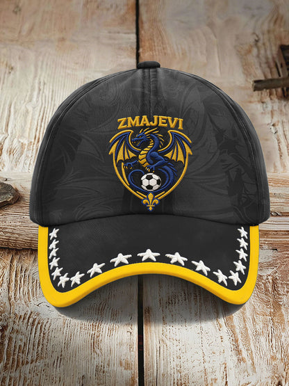 Unisex Bosnien ZMAJEVI Fußballfan Bedruckter Hut