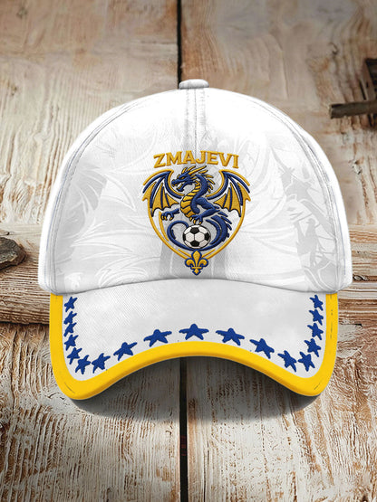 Unisex Bosnien ZMAJEVI Fußballfan Bedruckter Hut