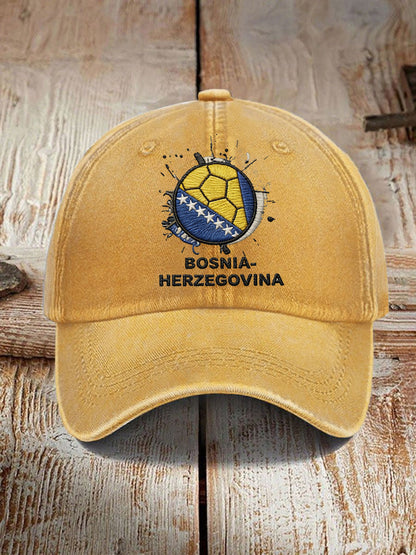 Unisex Bosnien ZMAJEVI Fußballfan Bedruckter Hut