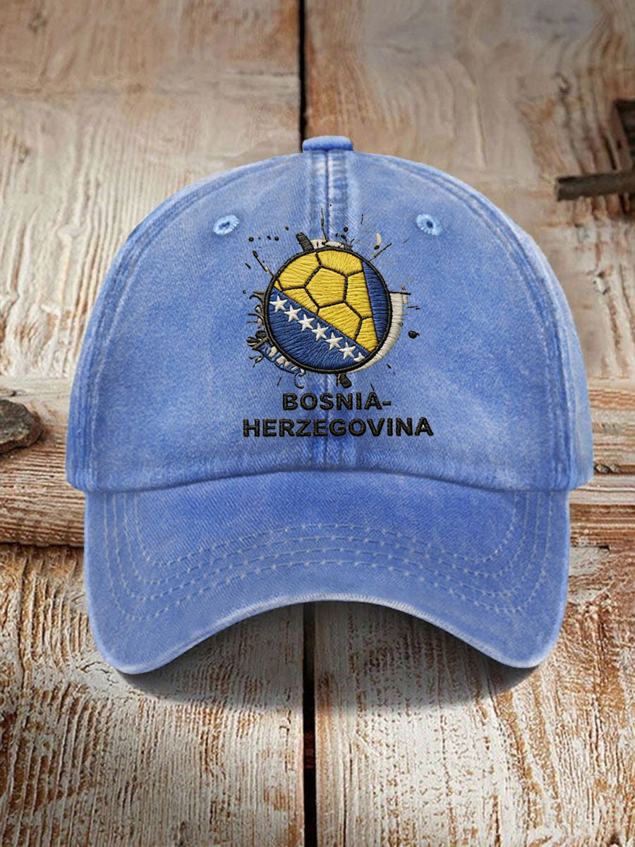 Unisex Bosnien ZMAJEVI Fußballfan Bedruckter Hut