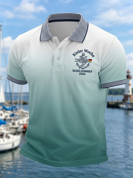 Herren Kieler Woche Print Freizeithemd