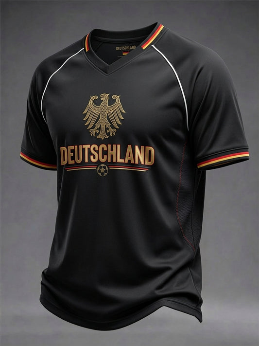 Herren-Deutschland-Fußballfan-2026-Print-T-Shirt
