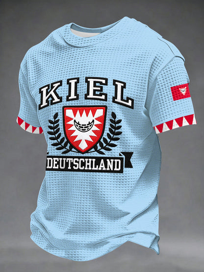 Herren-Waffel-T-Shirt zur Kiel-Week 2026