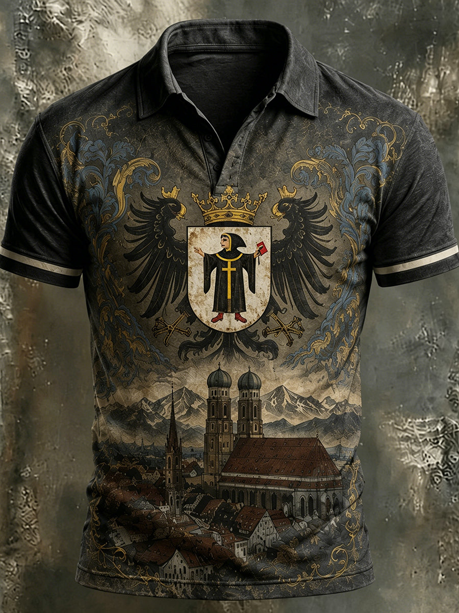 Herren-T-Shirt mit Bayern-München-Print