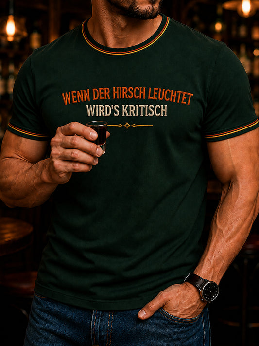 Herren-Herbal-Likör-Liebhaber-Shirt in Deutsch