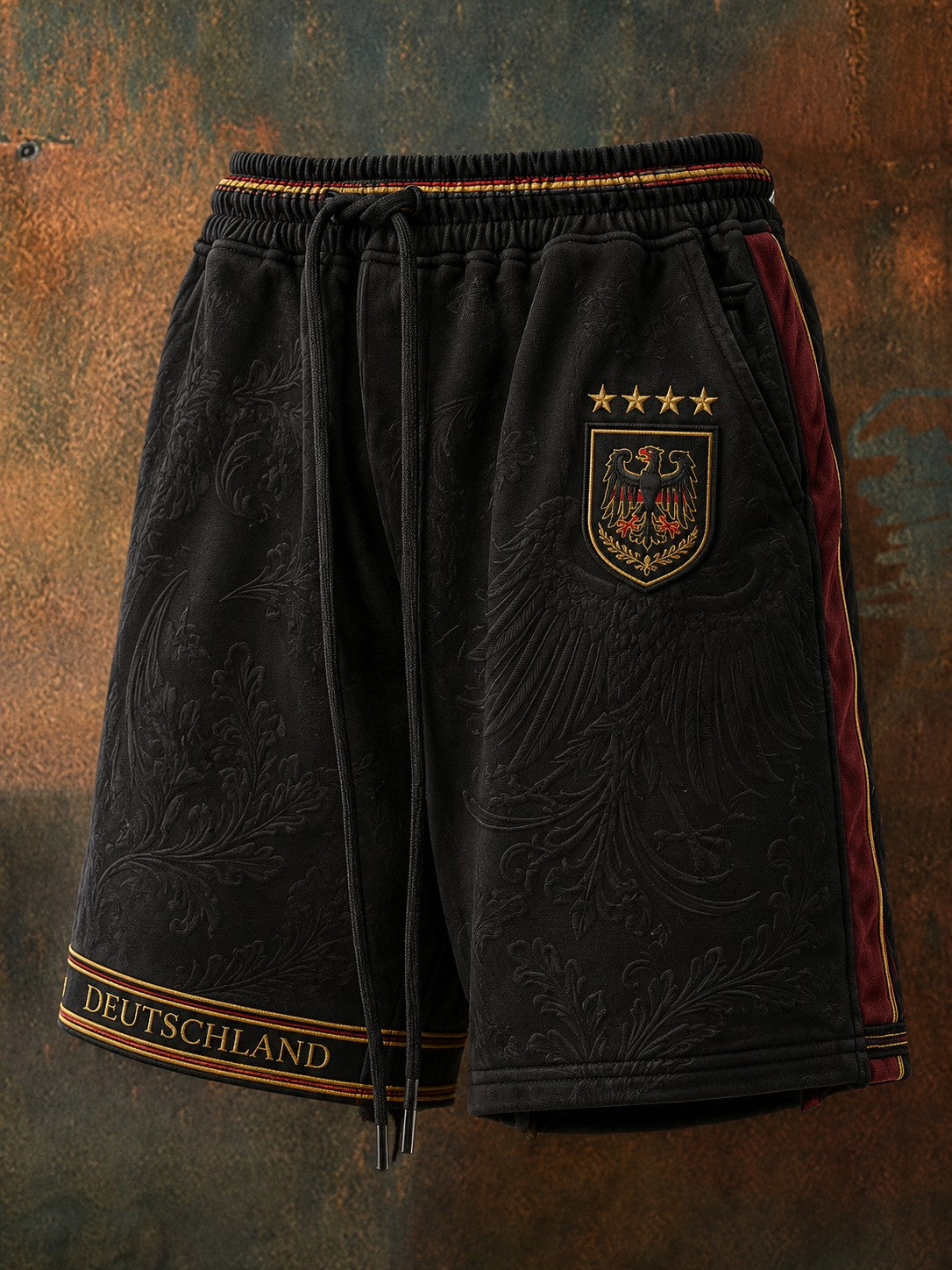 Männer Deutschland Fußball bedruckte Shorts