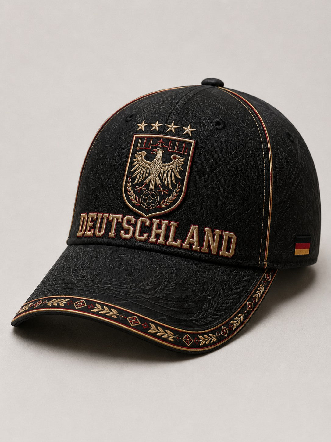 Deutschland-Fußballmütze