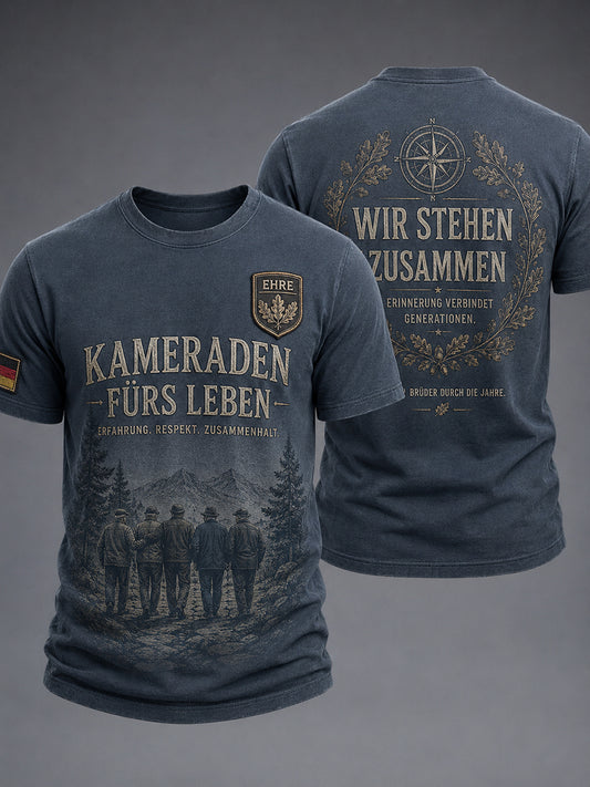 Herren-T-Shirt mit traditionellem deutschen Motiv