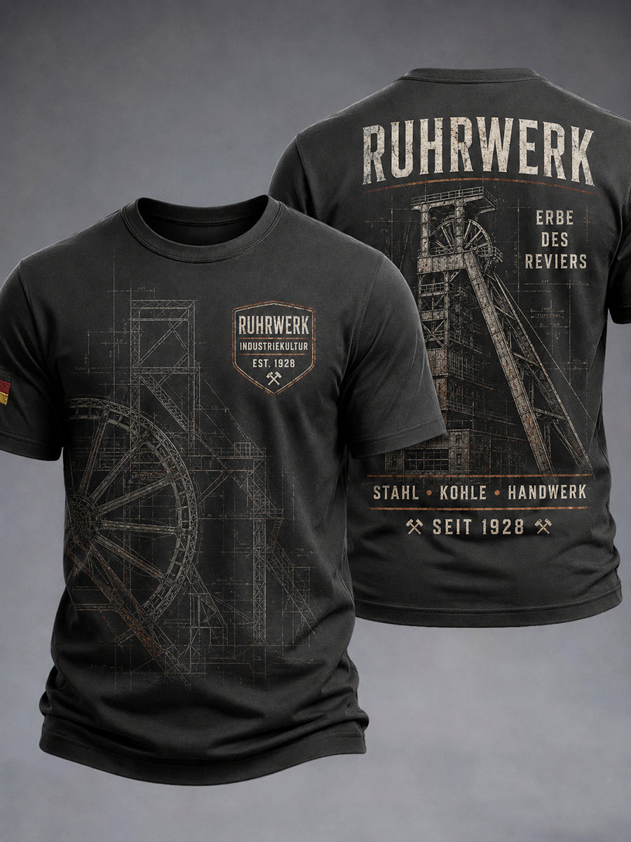 Herren-T-Shirt mit traditionellem deutschen Motiv