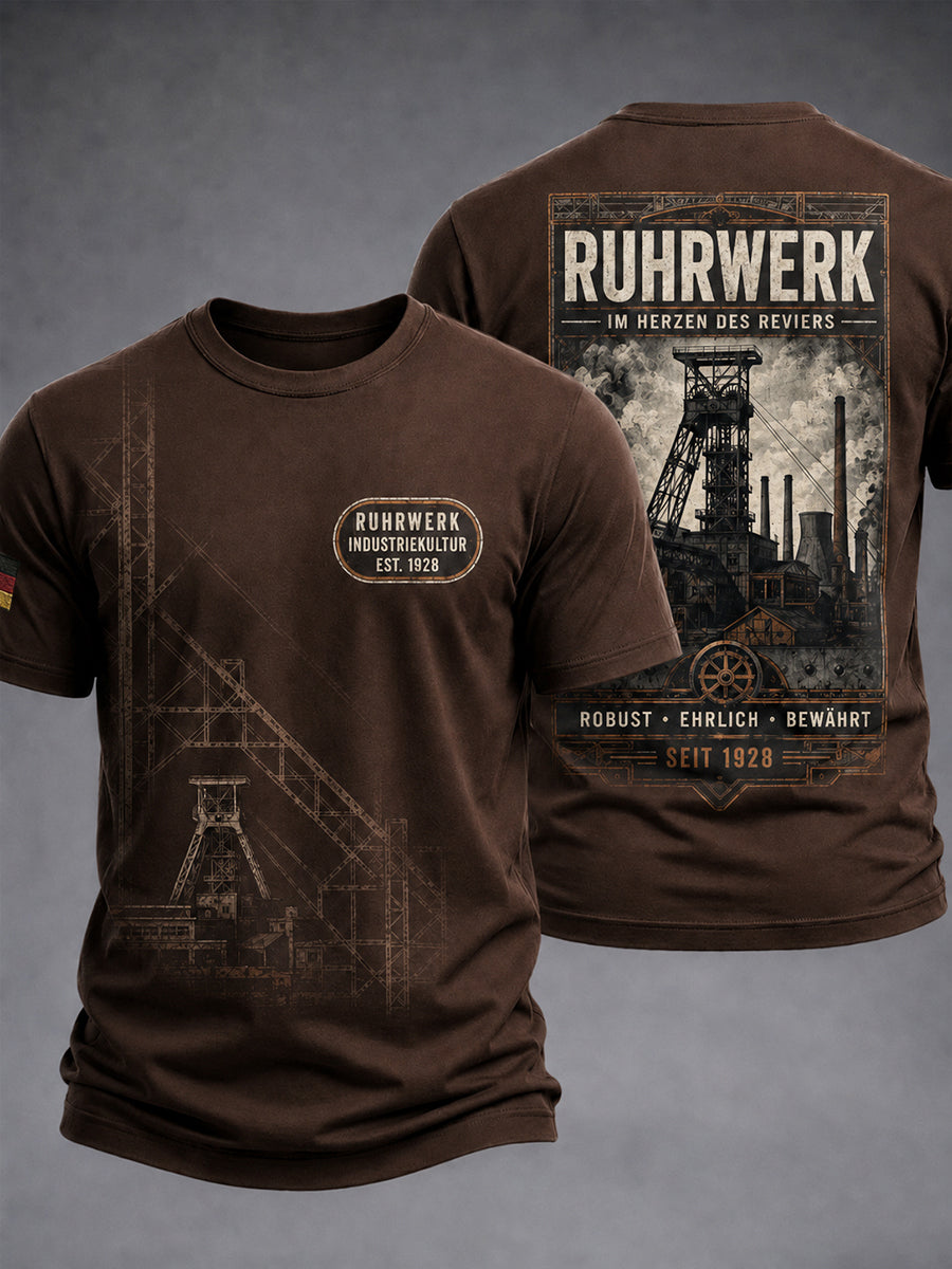 Herren-T-Shirt mit traditionellem deutschen Motiv