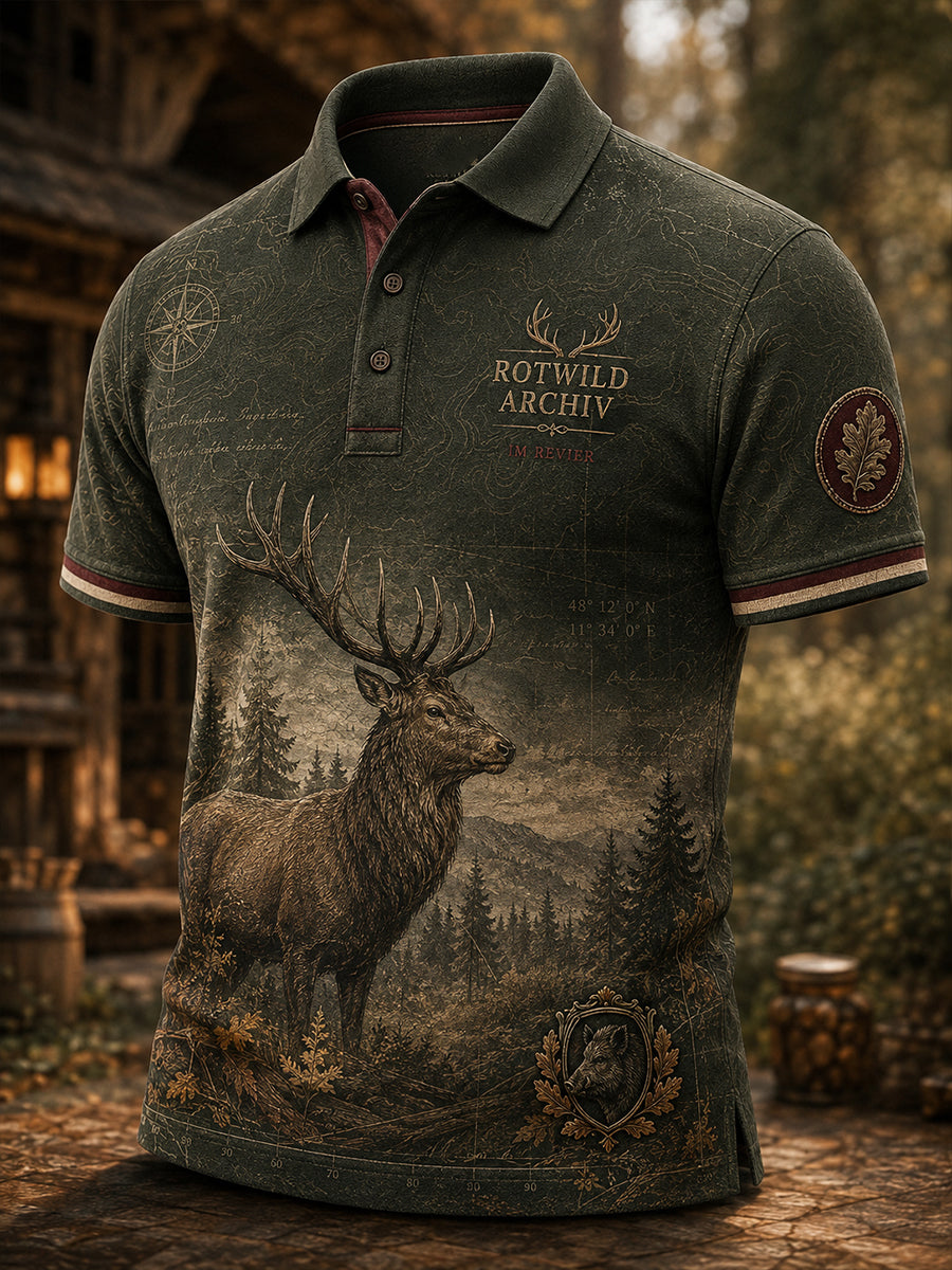Men's German Hunting Season Short Sleeve Shirt