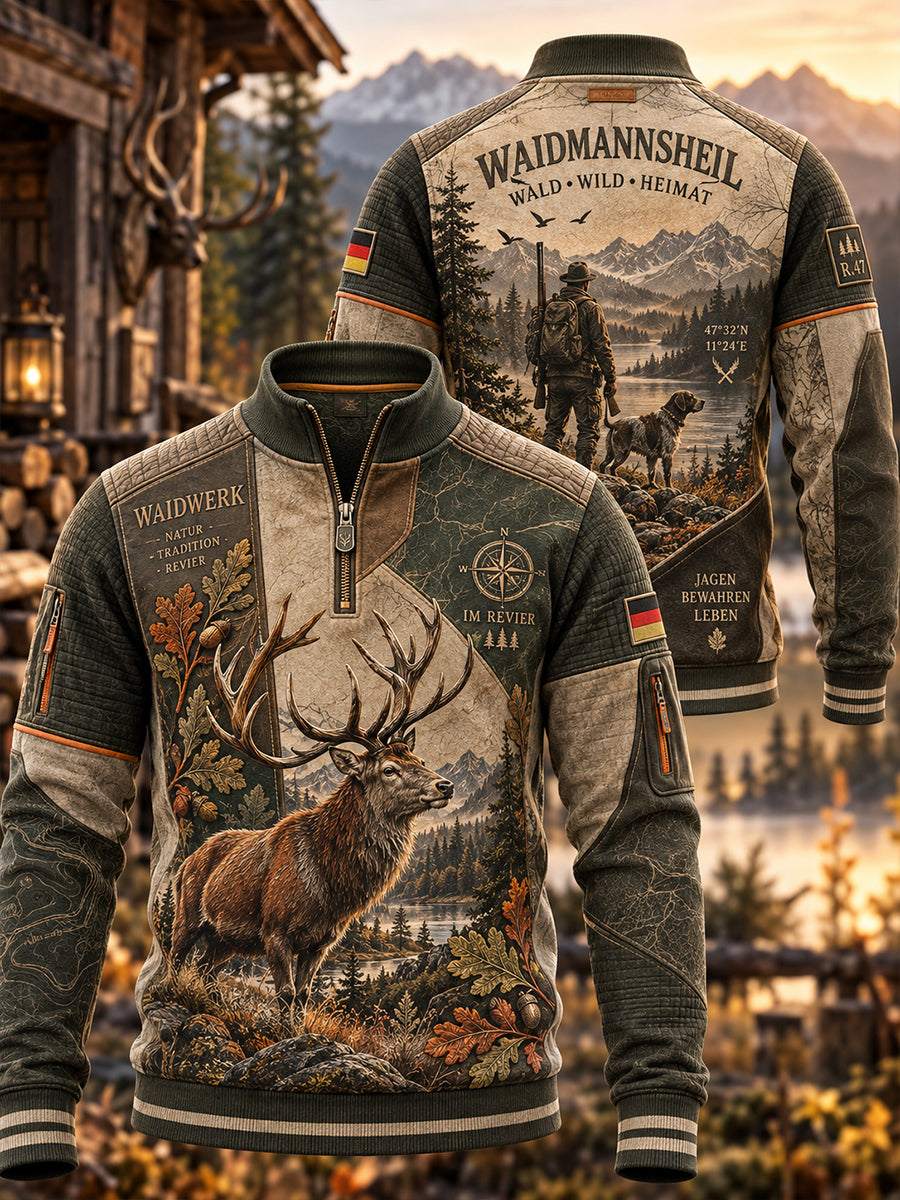 Men's German Hunting Season Long Sleeve T-Shirt