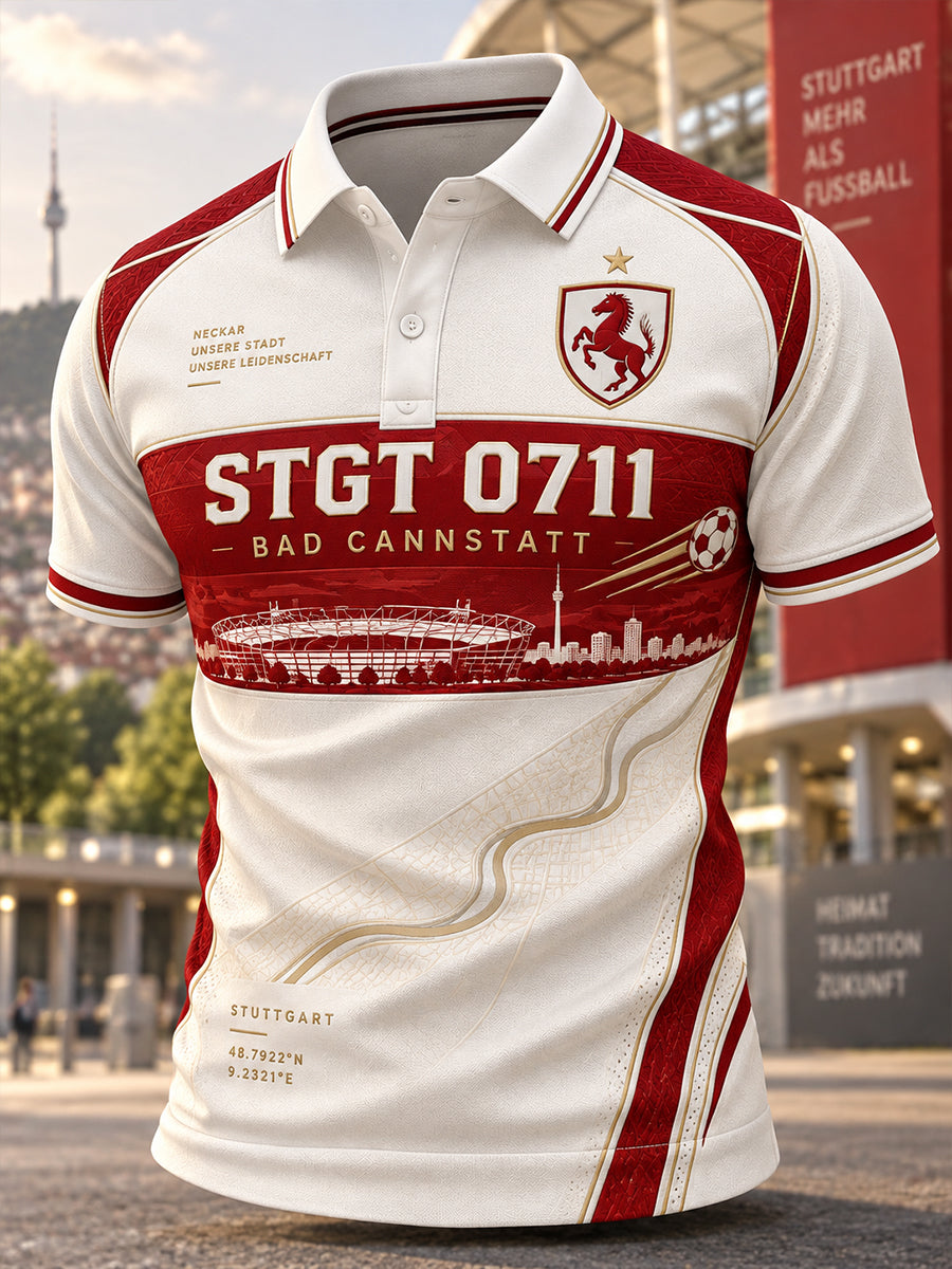 Men's Vfb Stuttgart Polo Shirt