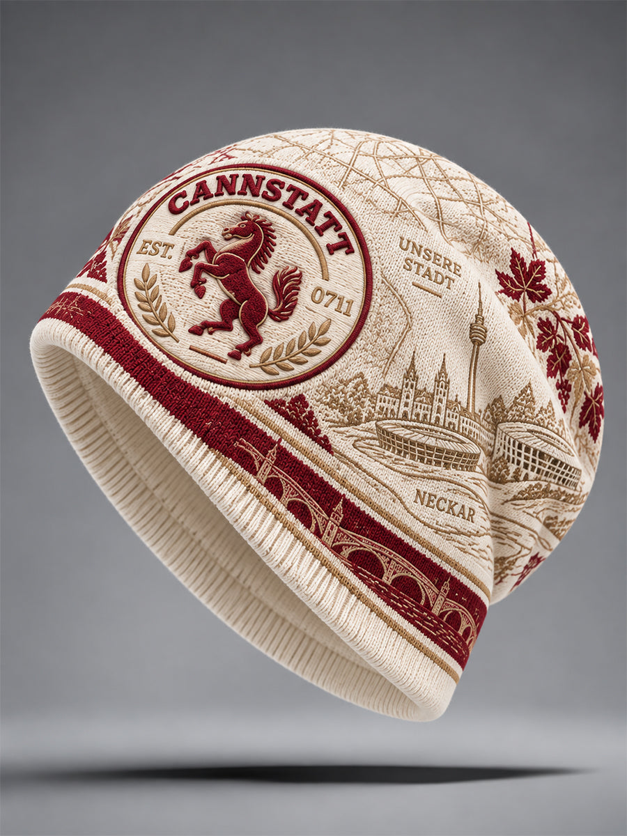 Vintage Vfb Stuttgart Warm Cold Knitted Hat