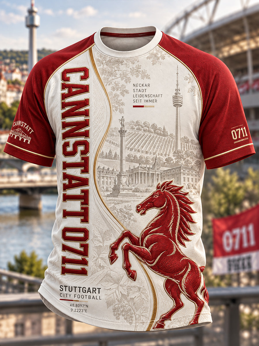 Men's VfB Stuttgart Short Sleeve T-Shirt