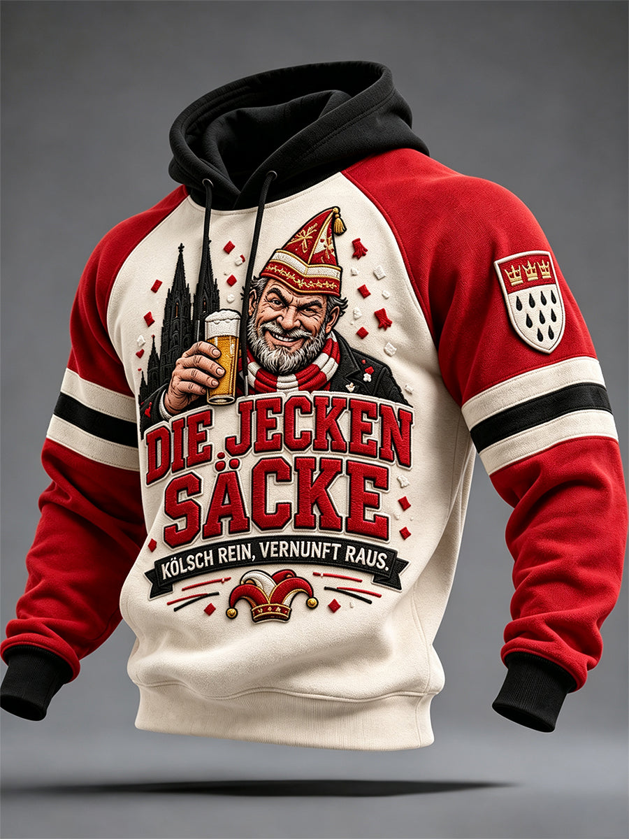 Men's Cologne Kölsch Party Graphic Sweatshirt